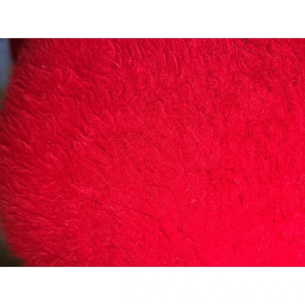 Vintage Red Shag Christmas Tree Skirt‎ 45